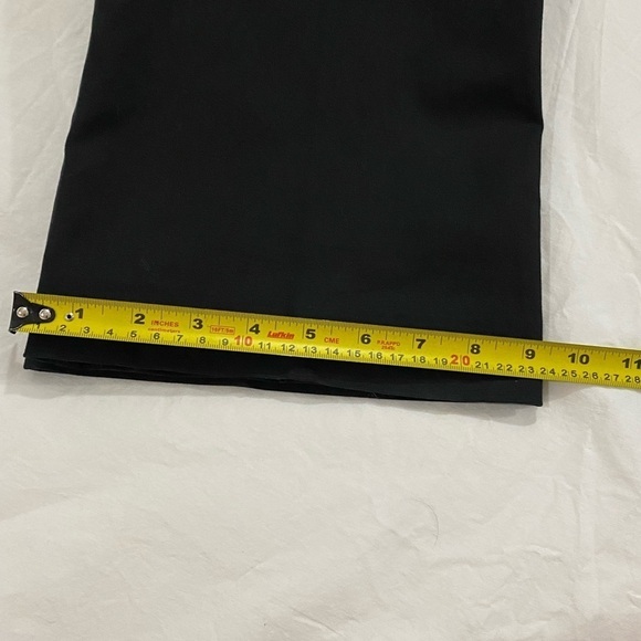 CLUB MONACO women black preppy straight career work casual party trousers size 4 - Picture 9 of 12
